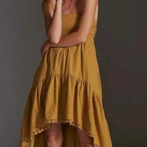 Anthropologie Maeve High low dress